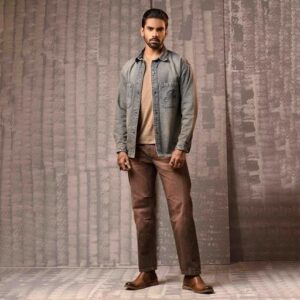 Tinted Blue Denim Shirt